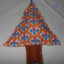 Tannenbaumgirlande – Advents- und Weihnachtsdeko für Tür, Fenster & Wand aus Baumwolle