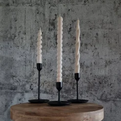 Taperkerze I Rillenkerze I Tropfkerze I Spiralkerze I Perlenkerze I Dekorative Stabkerze I Sojawachs  I Home Decor