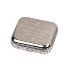 Taschenaschenbecher mit Gravur