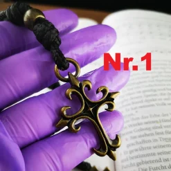 Taschenrosenkranz, Fingerrosenkranz,katholischer Rosenkranz, Metall