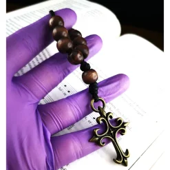 Taschenrosenkranz, Fingerrosenkranz,katholischer Rosenkranz,