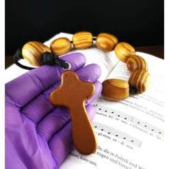 Taschenrosenkranz, Fingerrosenkranz,katholischer Rosenkranz, XL