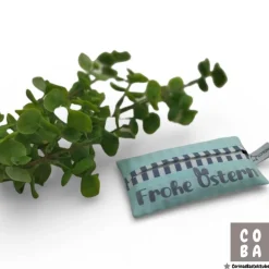 Taschentuchtasche Ostern – Tatüta „Frohe Ostern“ | Handgemacht & personalisierbar | Ostergeschenk klein