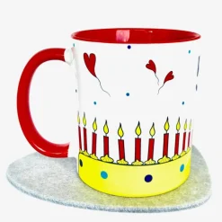 Tasse als Geschenk zum Geburtstag für Frauen und Männer, Geburtstagsgeschenk Freundin