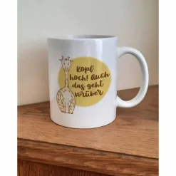 Tasse Babygiraffe mit Herz