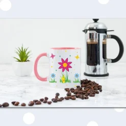 Tasse für Kollegin – Personalisiertes Geschenk mit Spruch: Glück ist eine Kollegin wie Dich zu haben