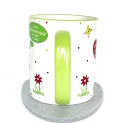 Tasse für Schwiegervater, Tasse mit Sprich, Glück ist einen Schwiegervater wie Dich zu haben