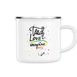 Tasse Teach Love Inspire Lehrertasse