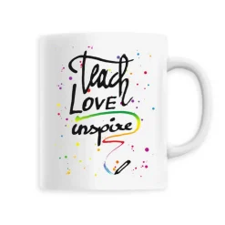 Tasse Teach Love Inspire Lehrertasse
