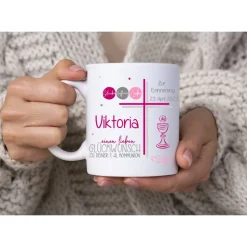 Tasse zur Kommunion Geschenk