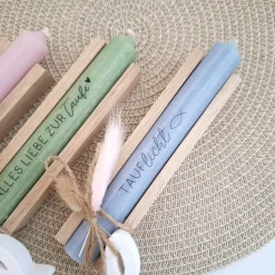 Taufe Taufgeschenk mit symbolischen Fisch Geschenkset für Mädchen und Jungen zur heiligen Taufe