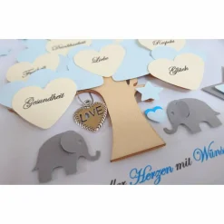 Taufgeschenk Junge, Geschenk zur Taufe,Taufbaum,Lebensbaum, Bilderrahmen zur Taufe, personalisiert