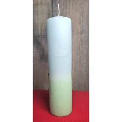 Taufkerze - Getreideähren, Kreuz, Regenbogen - Handverziert - Diverse Größen