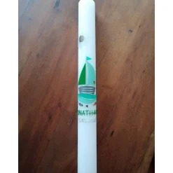 Taufkerze - Kommunionkerze - Boot - Mit Jesus in einem Boot - Mädchen - Junge - Taufe - Handarbeit - keine Folie - inkl.