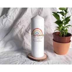 Taufkerze Design Pfeil