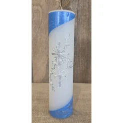 Taufkerze holografisch 25x6