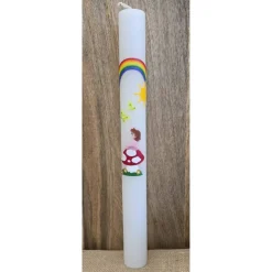 Taufkerze 40x4 - "Mädchen"