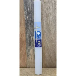 Taufkerze 40x4 in verschiedenen Farbtönen