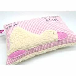 Taufkissen Ente Entchen mit gesticktem Namen