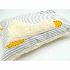 Taufkissen Ente Entchen mit gesticktem Namen