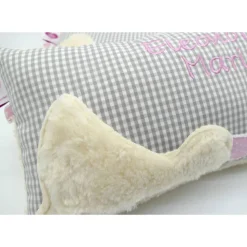 Taufkissen Ente Entchen mit gesticktem Namen