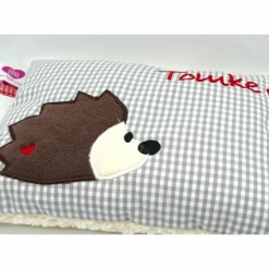 Taufkissen Igel Igelchen mit gesticktem Namen