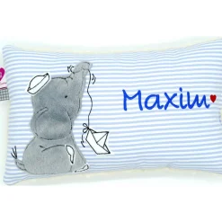 Taufkissen Kuschelkissen Kindergartenkissen Geburtsgeschenk