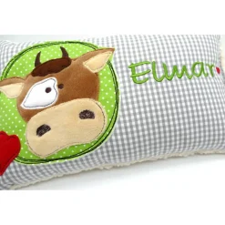 Taufkissen Kuschelkissen Kindergartenkissen Geburtsgeschenk