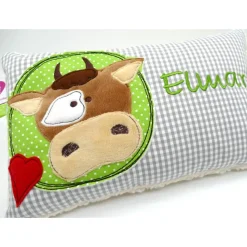 Taufkissen Kuschelkissen Kindergartenkissen Geburtsgeschenk