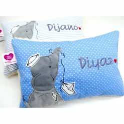 Taufkissen Kuschelkissen Kindergartenkissen Geburtsgeschenk