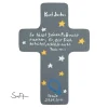 Taufkreuz Holzkreuz Kinderkreuz mit christlichem Motiv  zur Taufe/Geburt/Kommunion