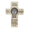 Taufkreuz Holzkreuz Kinderkreuz Engel  zur Taufe/Geburt/Kommunion
