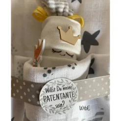 Taufpatin fragen: Willst Du meine Patentante sein, originelle Geschenkidee für Pate