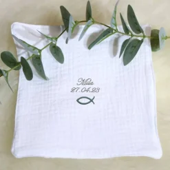 Tauftuch, Patengeschenk, Geschenkidee, personalisierbar