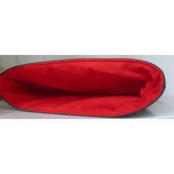 Teacosy weihnachtlich, Teekannen-Wärmer mit edler Weihnachts-Borte