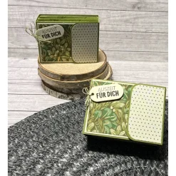 Teebüchlein Tee-Verpackung Tee kleine Auszeit Mitbringsel Gastgeschenk Geschenk Geschenkidee Winter Weihnachten