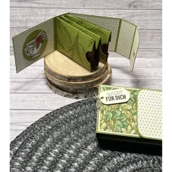 Teebüchlein Tee-Verpackung Tee kleine Auszeit Mitbringsel Gastgeschenk Geschenk Geschenkidee Winter Weihnachten