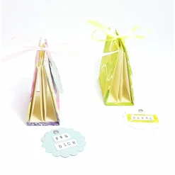 Teebeutelbuch Teealbum Hardcover, 2 Varianten-Marmorpapier oder Kleisterpapier