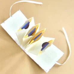 Teebeutelbuch Teealbum Hardcover Weihnachten Schneemann oder Rentier