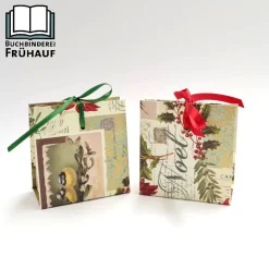 Teebeutelbuch Teealbum Hardcover Weihnachten