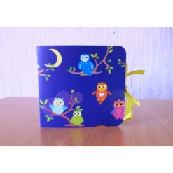 Teebeutelbuch,Eulen Motiv