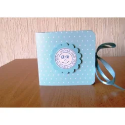 Teebeutelbuch,,Lächle und der Tag wird schön"