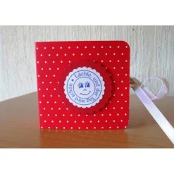 Teebeutelbuch,,Lächle und der Tag wird schön