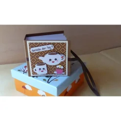 Teebeutelbuch,Mitbringsel,kleines Geschnek