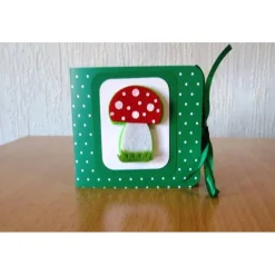 Teebeutelbuch,Pilz,Mitbringsel,Geburtstag