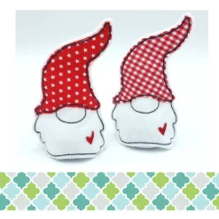 Teelichthalter Wichtellichter (2 Stück) - Stofffarbe individualisierbar