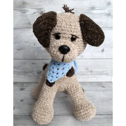 Theo – der treue gehäkelte Hund (Amigurumi)