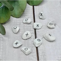 Tic Tac Toe handgemacht | Gastgeschenk Hochzeit oder Taufe | Tischspiel | Geburtstagsgeschenk