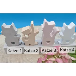 Tiere Steckerchen Pastell – Handgemachte Deko zum Sammeln & Verschenken