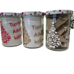 Tierischer Adventskalender im Glas, Adventskalender für Tiere